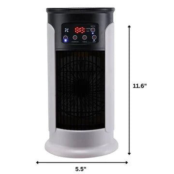 CoolBreeze Draagbare 5-in-1 Aircooler – Ventilator, Luchtbevochtiger & Luchtreiniger zonder Afvoerslang