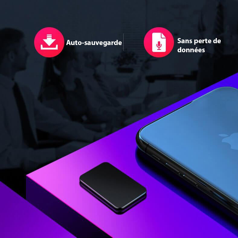UltraDunne Mini Audio Recorder – Discrete Draagbare Opname met Lange Batterijduur