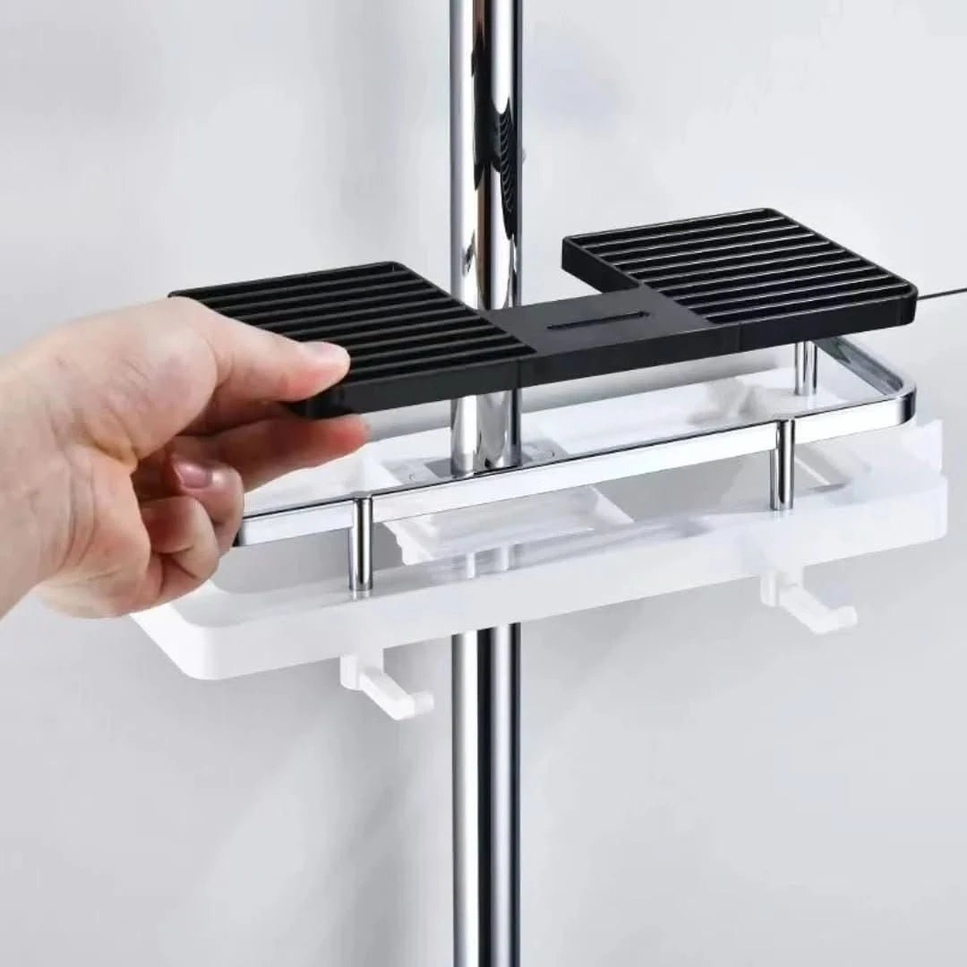 Clixor – Zelfklevend opbergrek voor douche zonder boren