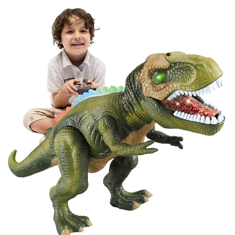 DinoAvontuur – Afstandsbediening Dinosaurusspeelgoed met Licht en Geluid