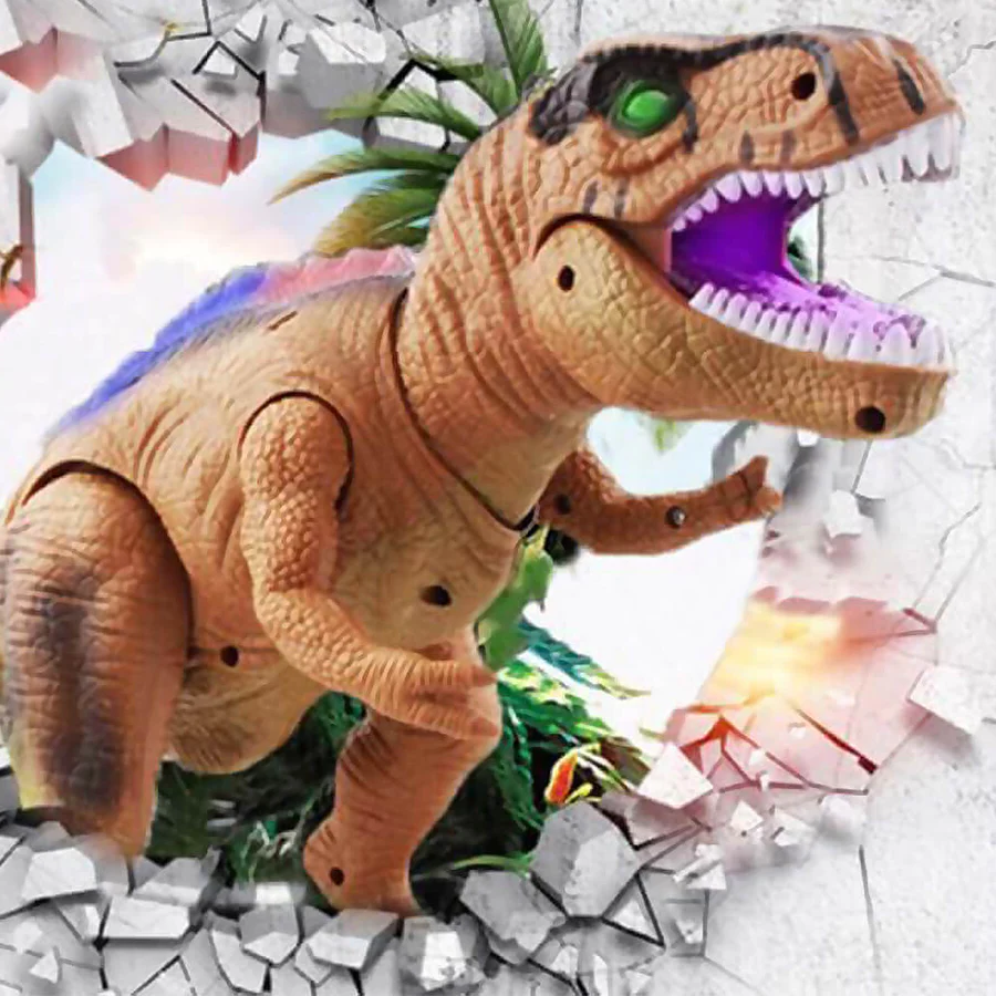 DinoAvontuur – Afstandsbediening Dinosaurusspeelgoed met Licht en Geluid