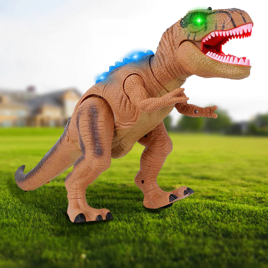 DinoAvontuur – Afstandsbediening Dinosaurusspeelgoed met Licht en Geluid