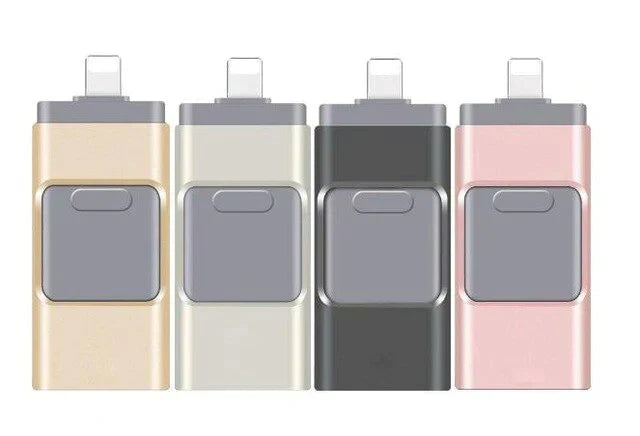 DataFlex 4-in-1 Geheugenstick – USB Opslag voor Telefoon, Tablet en PC