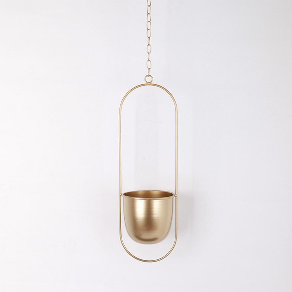 FloraFrame – Elegante Metalen Plantenhouder voor aan Muur of Plafond