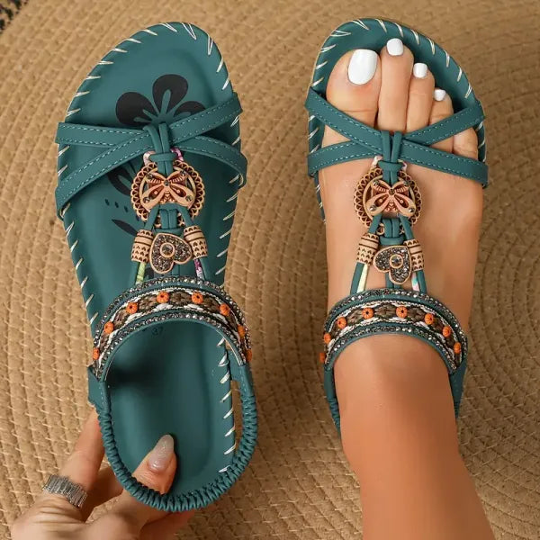 Comfortabele Open Sandalen met Elastische Hielband – De Creatieve Loopzool