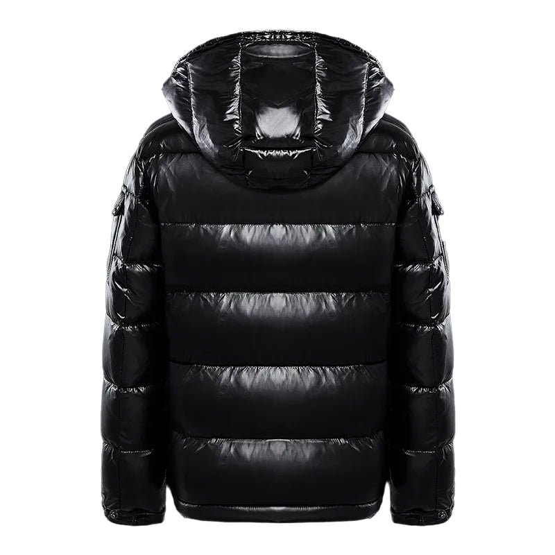 Glanzende Donsjas Dames – Lichtgewicht Waterafstotende Winterjas met Luxe Warmte