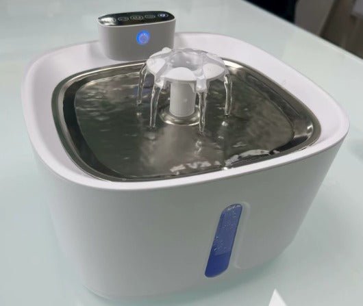 Slimme Drinkfontein voor Katten en Honden – 3,2L RVS met Filter