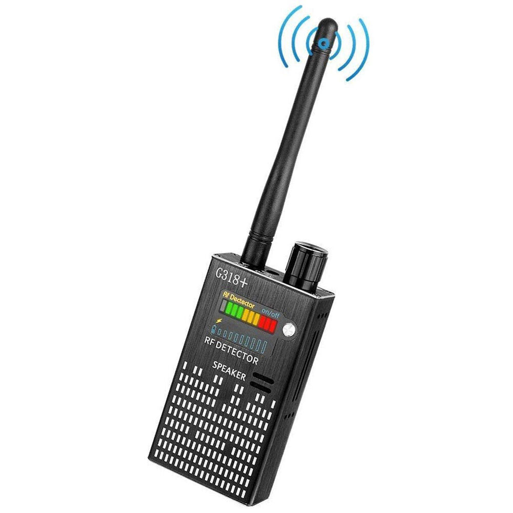 PrivacyGuard Detecto – RF Signaal- en Cameradetector met Laserfunctie en Alarm