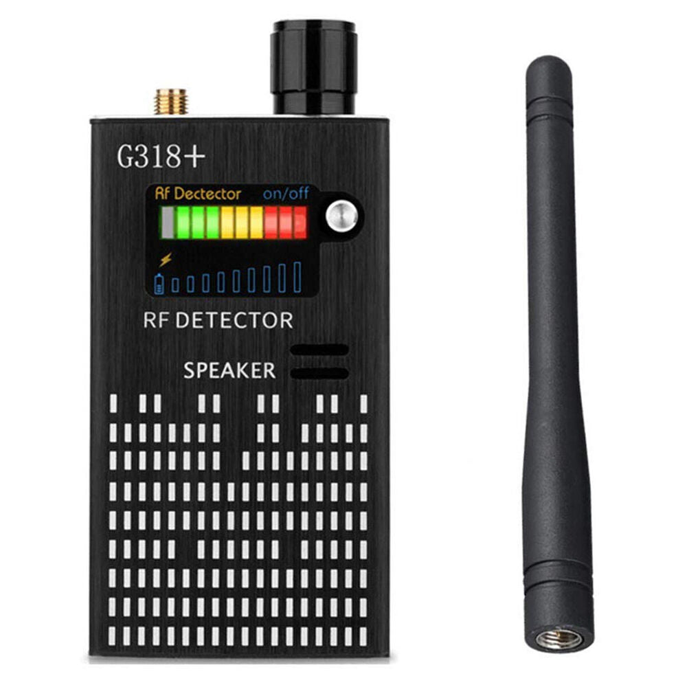 PrivacyGuard Detecto – RF Signaal- en Cameradetector met Laserfunctie en Alarm