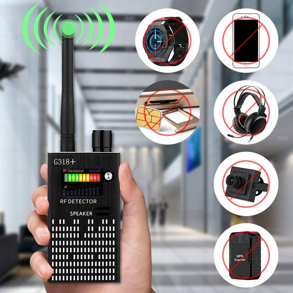 PrivacyGuard Detecto – RF Signaal- en Cameradetector met Laserfunctie en Alarm