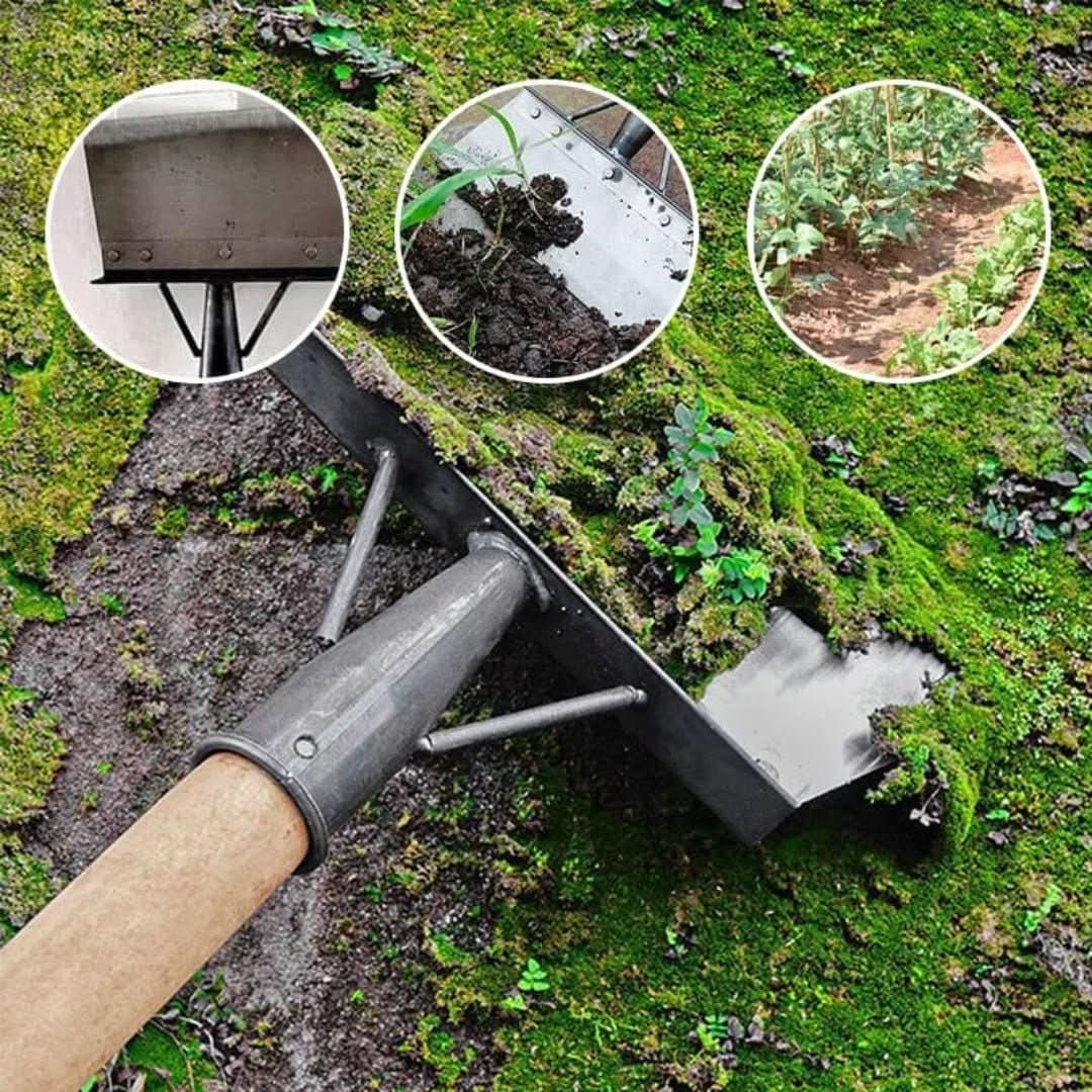 Gravo – 3-in-1 reinigingsschop voor voegen, vuil en onkruid