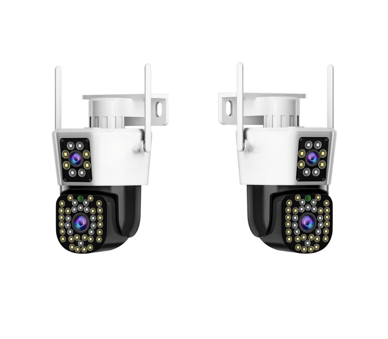 DualGuard Max 2-Pack – 360° Beveiligingscamera Set met Nachtzicht