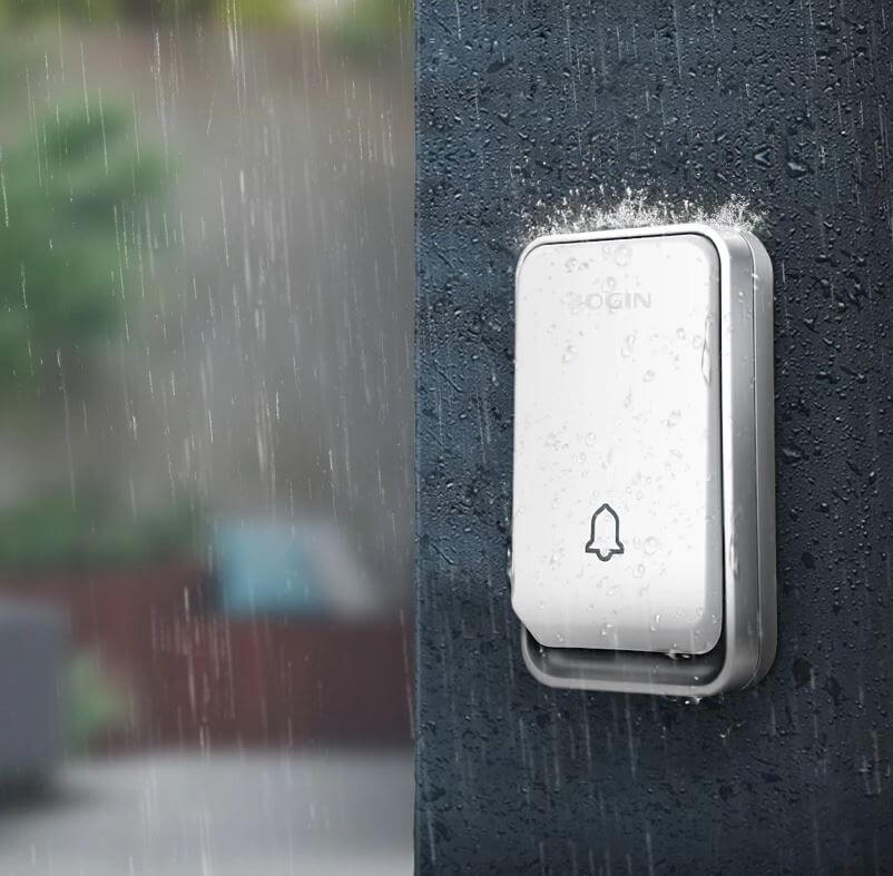 Draadloze Slimme Deurbel Zonder Batterij – Waterdicht & Energiezuinig