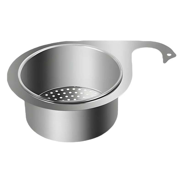 DrainGuard RVS Gootsteenfilter – Voedselvanger & Anti-Verstoppingsmandje voor Keuken