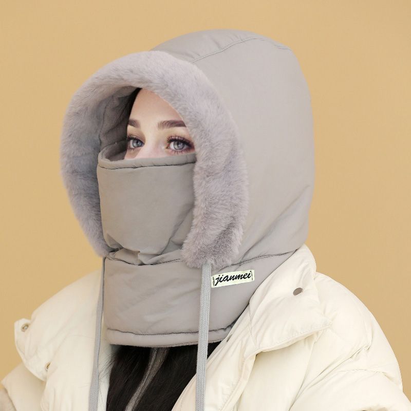IJsKoning Thermo-Muts – Gevoerde Wintermuts met Gezichtsbescherming