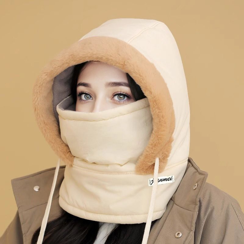 IJsKoning Thermo-Muts – Gevoerde Wintermuts met Gezichtsbescherming