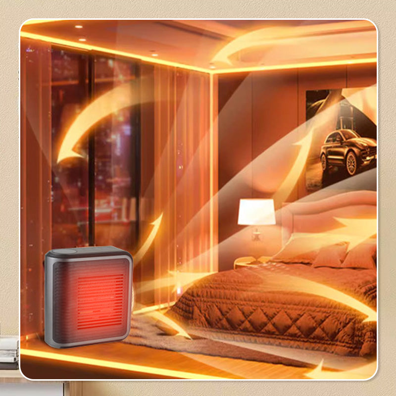 Warmteluxe 800W Stopcontact Verwarming – Compacte Energiezuinige Miniheater