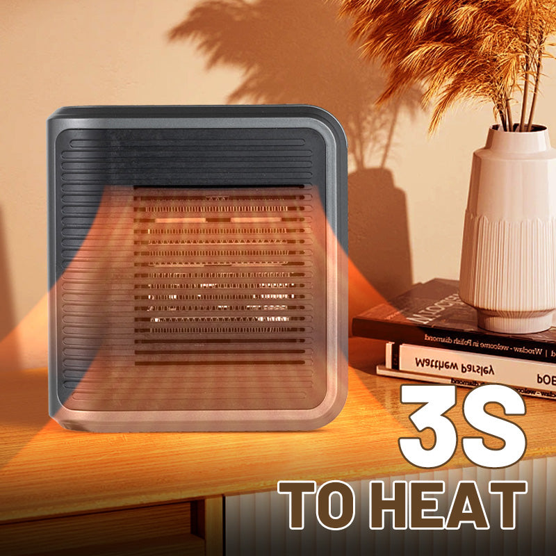 Warmteluxe 800W Stopcontact Verwarming – Compacte Energiezuinige Miniheater