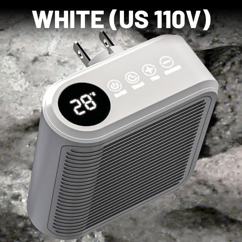 Warmteluxe 800W Stopcontact Verwarming – Compacte Energiezuinige Miniheater