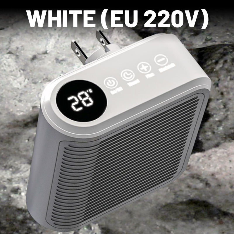 Warmteluxe 800W Stopcontact Verwarming – Compacte Energiezuinige Miniheater