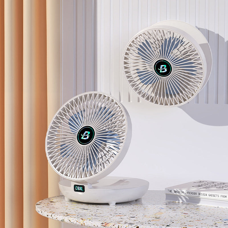 BreezeBuddy Draagbare Ventilator – Krachtige, Stille & Compacte Persoonlijke Verkoeling met Lange Batterijduur
