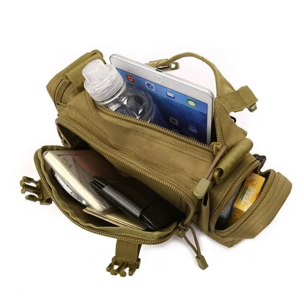 Functionele outdoor heuptas met MOLLE-systeem - 3-5 liter