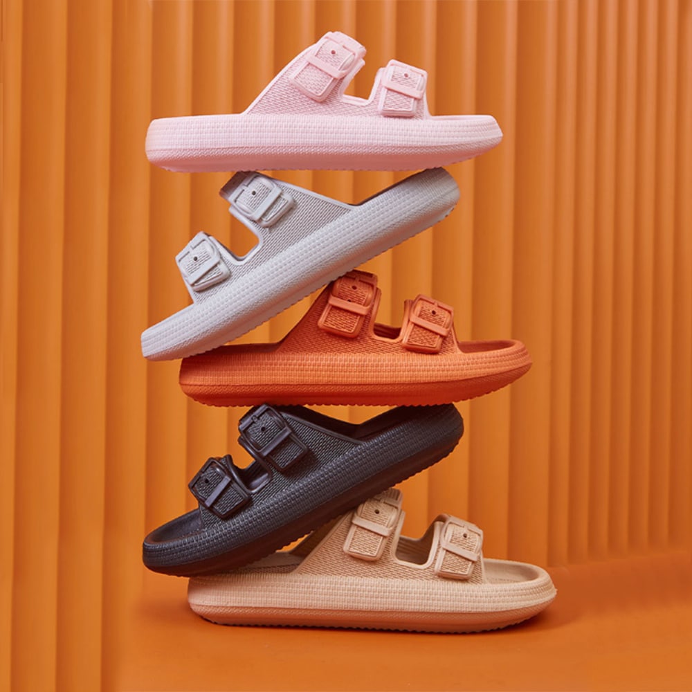ZachtStap Comfortslippers – Antislip Tofler met Schokabsorberende Zool