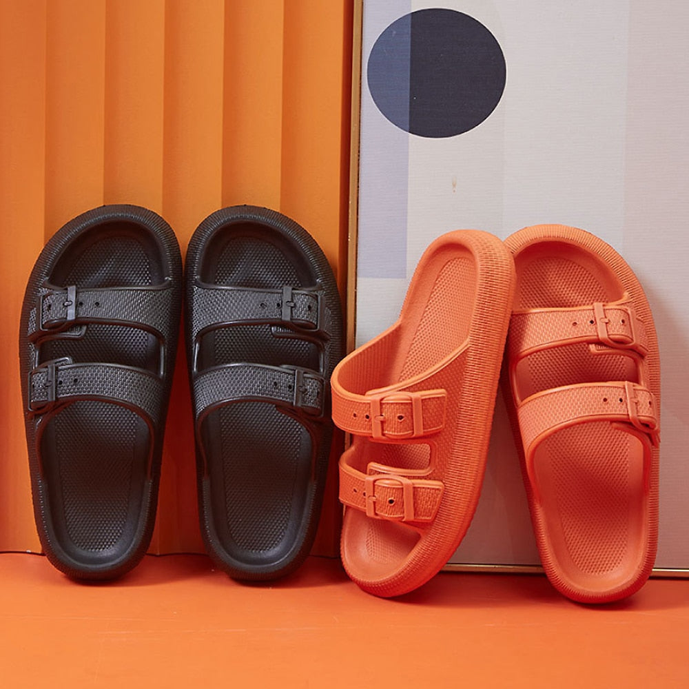 ZachtStap Comfortslippers – Antislip Tofler met Schokabsorberende Zool