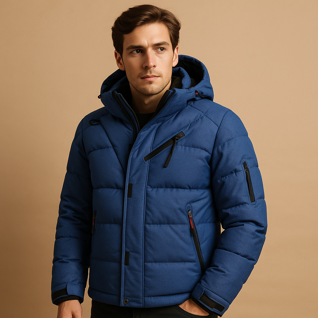 Rubano Donsparka voor Heren – Warm, Comfortabel en Stijlvol