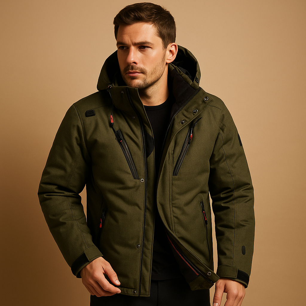 Rubano Donsparka voor Heren – Warm, Comfortabel en Stijlvol