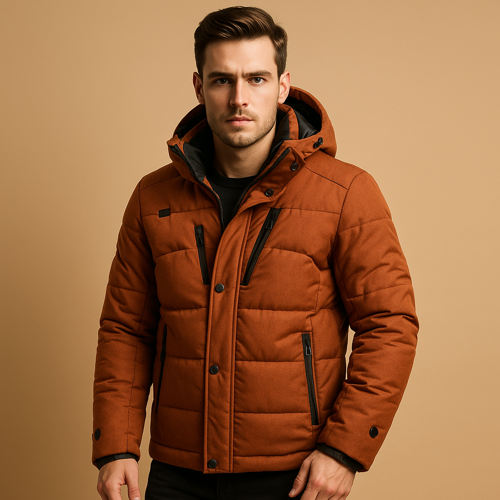 Rubano Donsparka voor Heren – Warm, Comfortabel en Stijlvol
