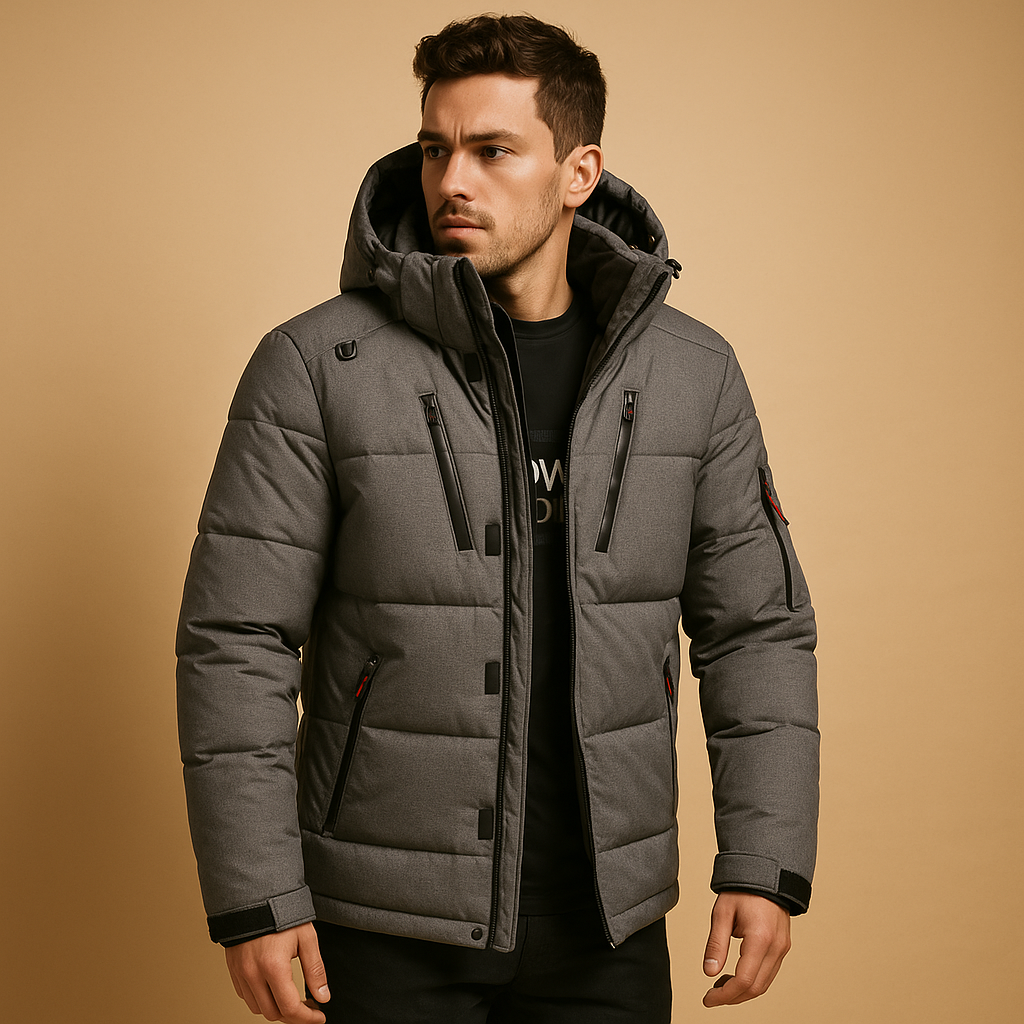 Rubano Donsparka voor Heren – Warm, Comfortabel en Stijlvol