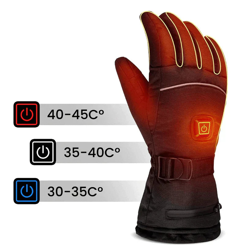 WarmHand Pro – Waterdichte Elektrische Verwarmde Handschoenen met Touchscreen