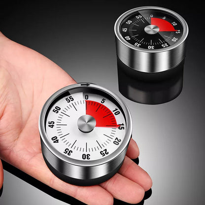 Roestvrijstalen Keuken Timer met Magnetische Bevestiging