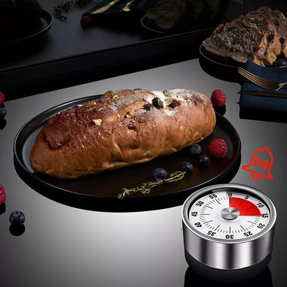 Roestvrijstalen Keuken Timer met Magnetische Bevestiging
