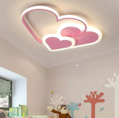 Scandinavische LED Plafondlamp – 42 cm – 30W – Dimbaar – Voor Woonkamer & Slaapkamer