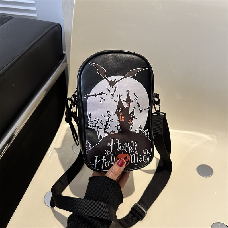 Halloween Schoudertas – Handtas in Griezelige Stijl