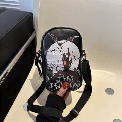 Halloween Schoudertas – Handtas in Griezelige Stijl