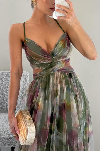 LenteVlucht Flowy Zomerjurk met Bloemenprint – Luchtig, vrouwelijk en flatterend – Perfect voor warme dagen