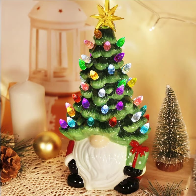 GnoomLicht Kerstkabouter – Lichtgevende DIY Decoratieboom met LED
