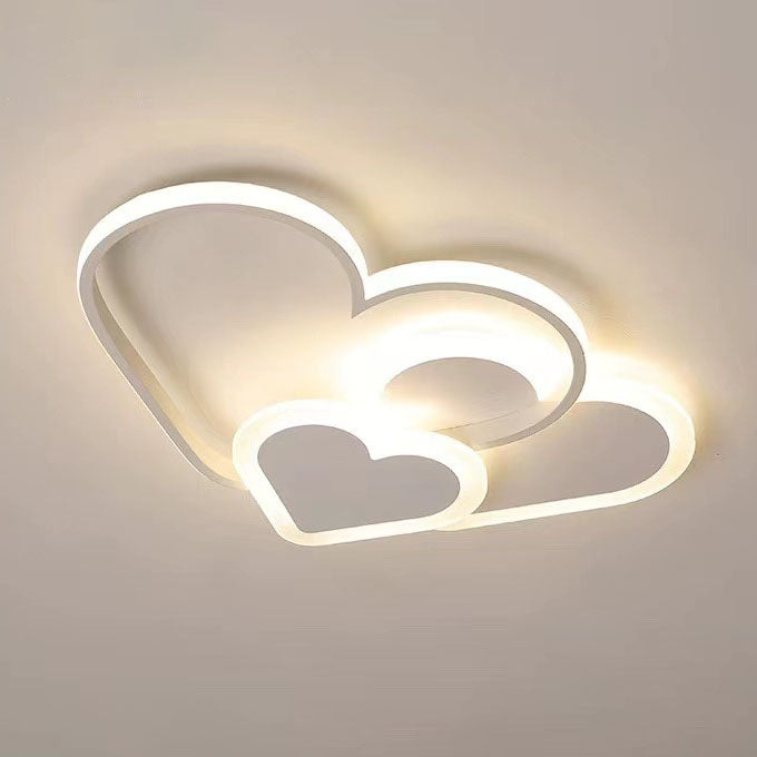 Scandinavische LED Plafondlamp – 42 cm – 30W – Dimbaar – Voor Woonkamer & Slaapkamer