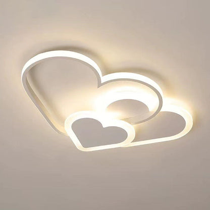 Scandinavische LED Plafondlamp – 42 cm – 30W – Dimbaar – Voor Woonkamer & Slaapkamer
