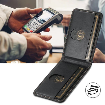 LuxCase Leren Telefoonhoes met Kaartsleuf en Standaard – Geschikt voor iPhone