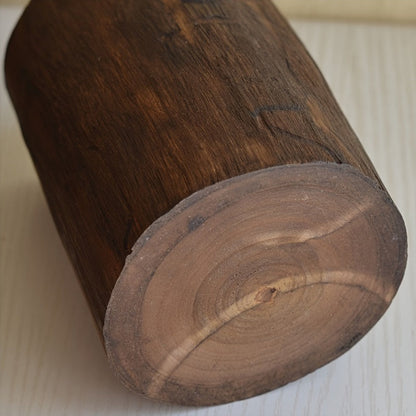 Handgemaakte Houten Pennenhouder – Uniek en Natuurlijke Look