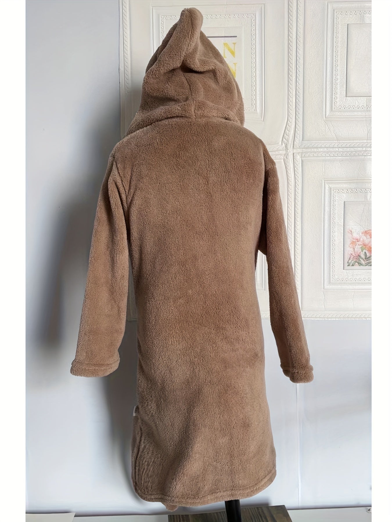 WarmNest Kinderbadjas met Capuchon en Zachte Fleece
