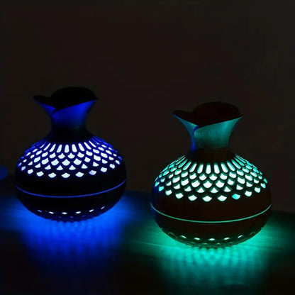 Bloem Aroma Vernevelaar - Moderne Diffuser met Nachtlampje