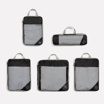 PackMate Compressie Reisset – Ruimtebesparende Reiscubes voor Georganiseerd Inpakken