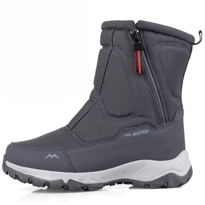 Halfhoge Winter Snowboots voor Dames en Heren – Warm Pluche Binnenvoering – Arvid Boots