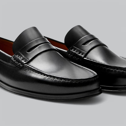 Leren Loafers StijlLeder – Klassiek Design & Comfortabele Instap