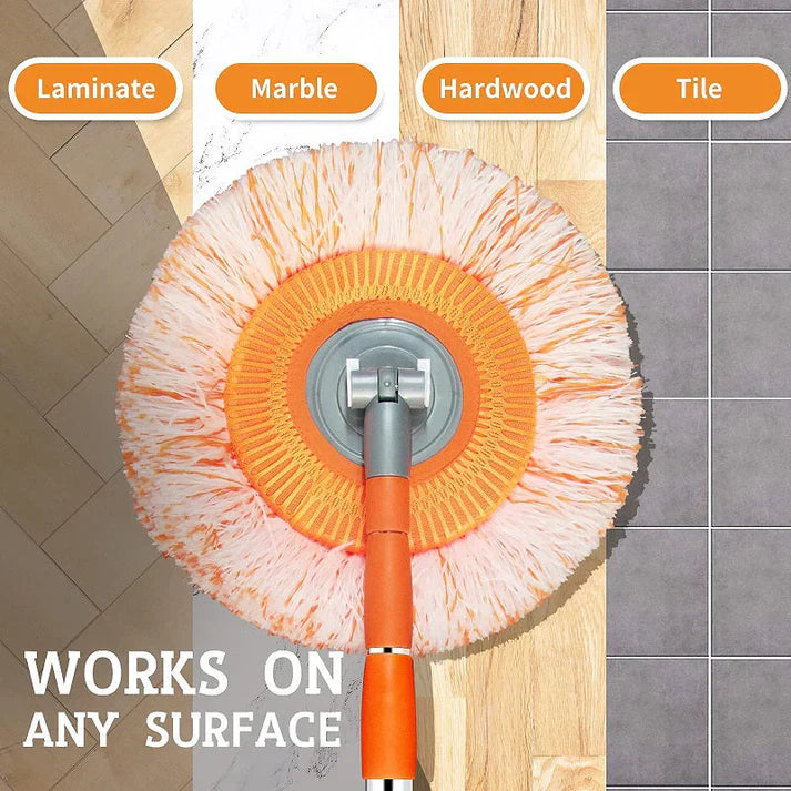 FlexiRein 360° Draaibare Microvezel Schoonmaakmop